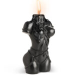 Bound Goddess Drip Candle - Black - Image 3