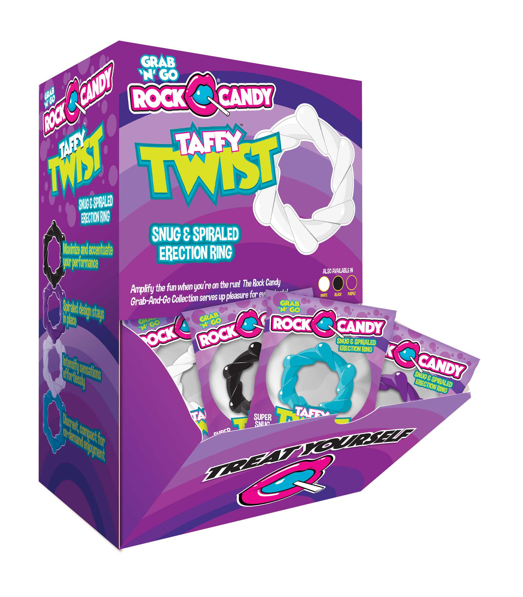 4DQJQDcEVLspk9oHK9ZhlsPKjTDANz7p Taffy Twist 24 Pk Display - Assorted - Image 1