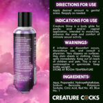 4oz Creature Slime Purple Slime Water-Based - Lubricant - Image 6