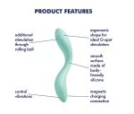 Satisfyer Rrrolling Pleasure - Vibrator - Mint - Image 4