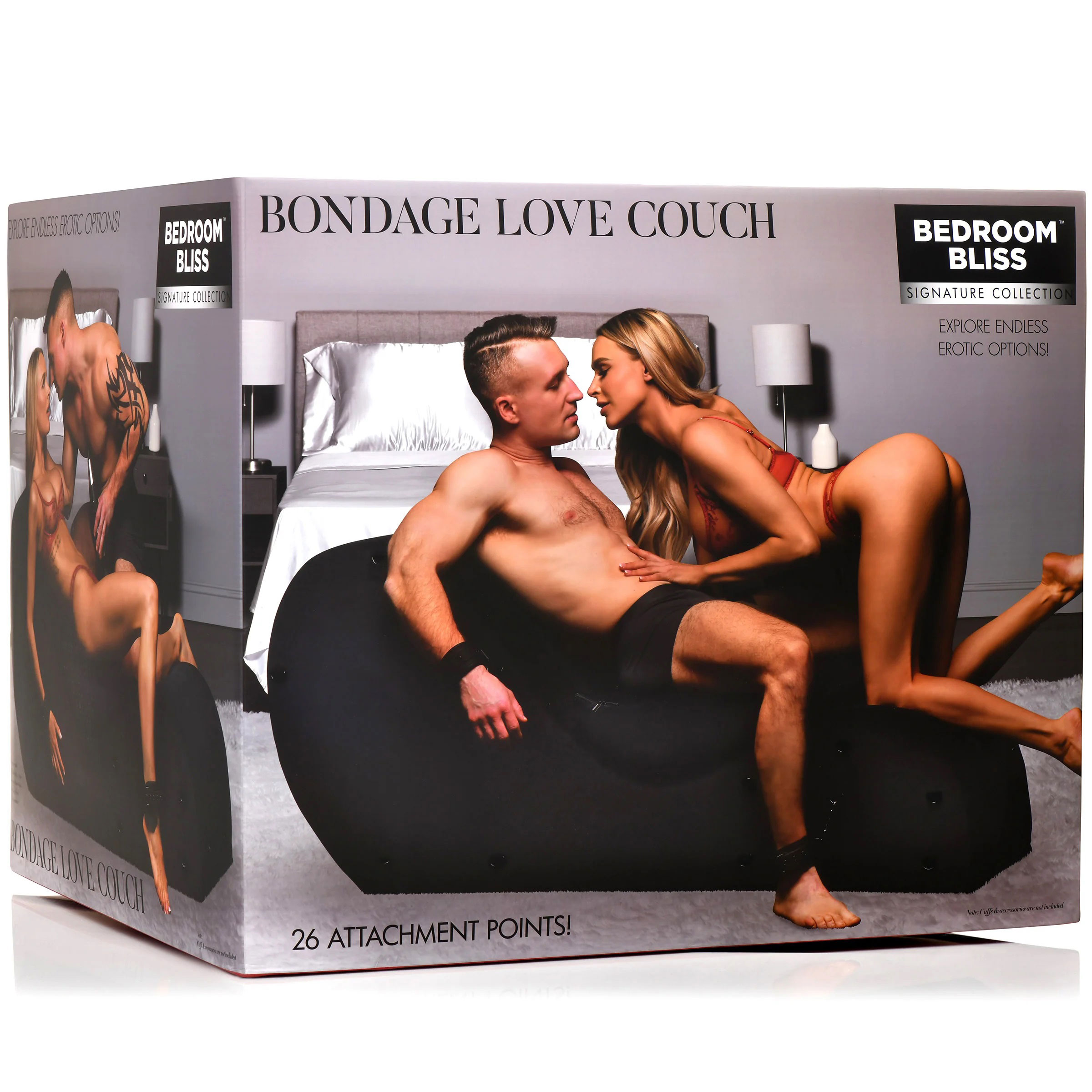 4ajZ7qJ3xdzkBLUJ2BDynNqfTebZhyyd Bondage Love Couch - Black - Image 1