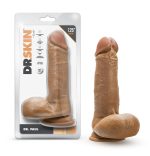 Dr. Skin - Dr. Paul - 7.25 Inch Dildo With Balls - Tan - Image 6