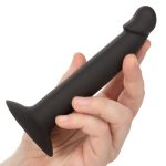 Silicone Slim Anal Stud - Black - Image 8