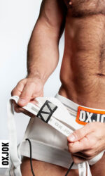 Slingjock Upthrust Slider-Strap Jock White Snow - Large - Image 3