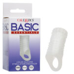 Basic Essentials Liquid Silicone Stimulation Enhancer - Clear - Image 2