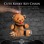 Gagged Teddy Bear Keychain - Image 5