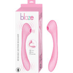 Blaze Bendable Suction Massager - Pink - Image 2