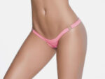 Wet Low v Clip on Thong - Small/medium - Wet Pink
