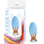 Goddess Diamond Tulip Massager - Blue - Image 3