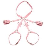 Bondage Harness With Bows - Medium/large - Pink - Image 4