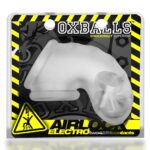 Airlock Electro Air-Lite Vented Chastity With Two 4mm Contacts - Clear Ice - Image 2