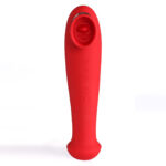 Destiny 15-Function Rechargeable Vibrating - Suction Wand - Cherry Red - Image 4