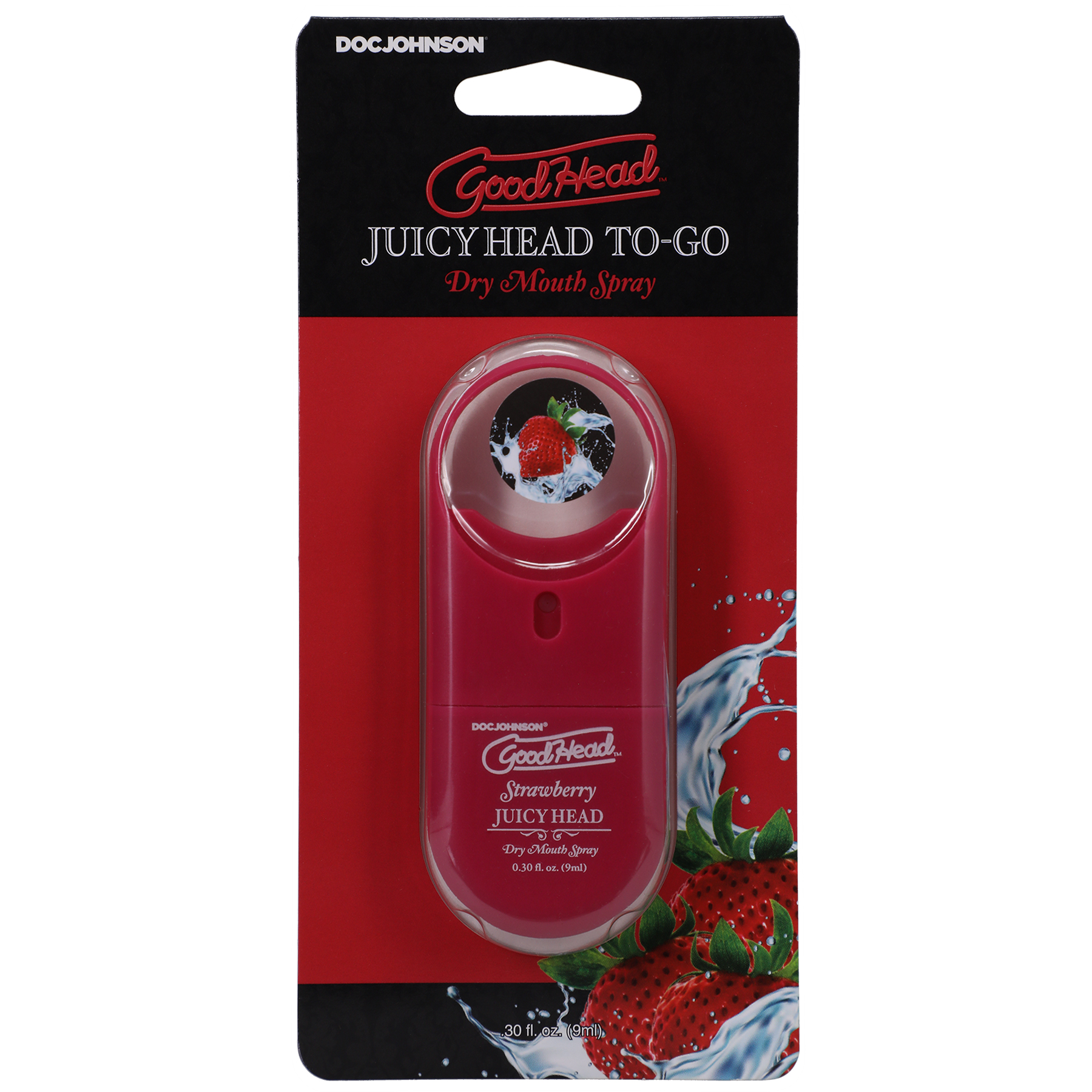 4v77mmt3ztnubKvPUBxLW8YURc0bxIge Goodhead - Juicy Head Dry Mouth Spray to-Go .30 Fl - Strawberry - Image 1