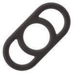 Alpha Liquid Silicone Commander Ring - Black - Image 4