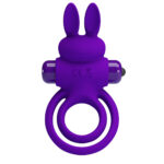 Pretty Love Vibrant Penis Ring III - Purple - Image 4