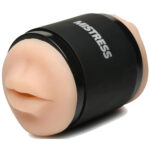 Mistress Double Shot Mouth and Pussy Stroker - Light - Image 4