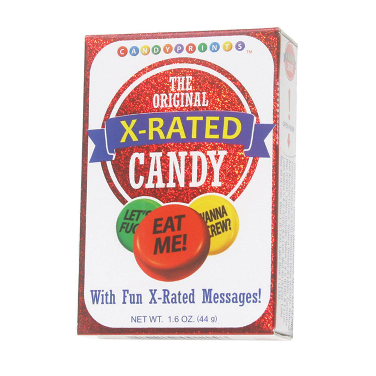 5A6J6TelEY1CQwdE1NdhIqSPLDMi2746 X-Rated Candy 6 Pk Display - Image 1