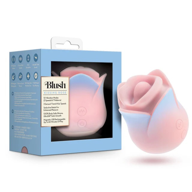 5JCv38no Blush Collection - Kissing Rose - Pink - Image 1