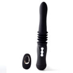 Max Silicone Thrusting Portable Love Machine - Black - Image 2