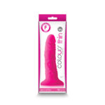 Colours - Pleasures - Thin 5 Inch Dildo - Pink - Image 2
