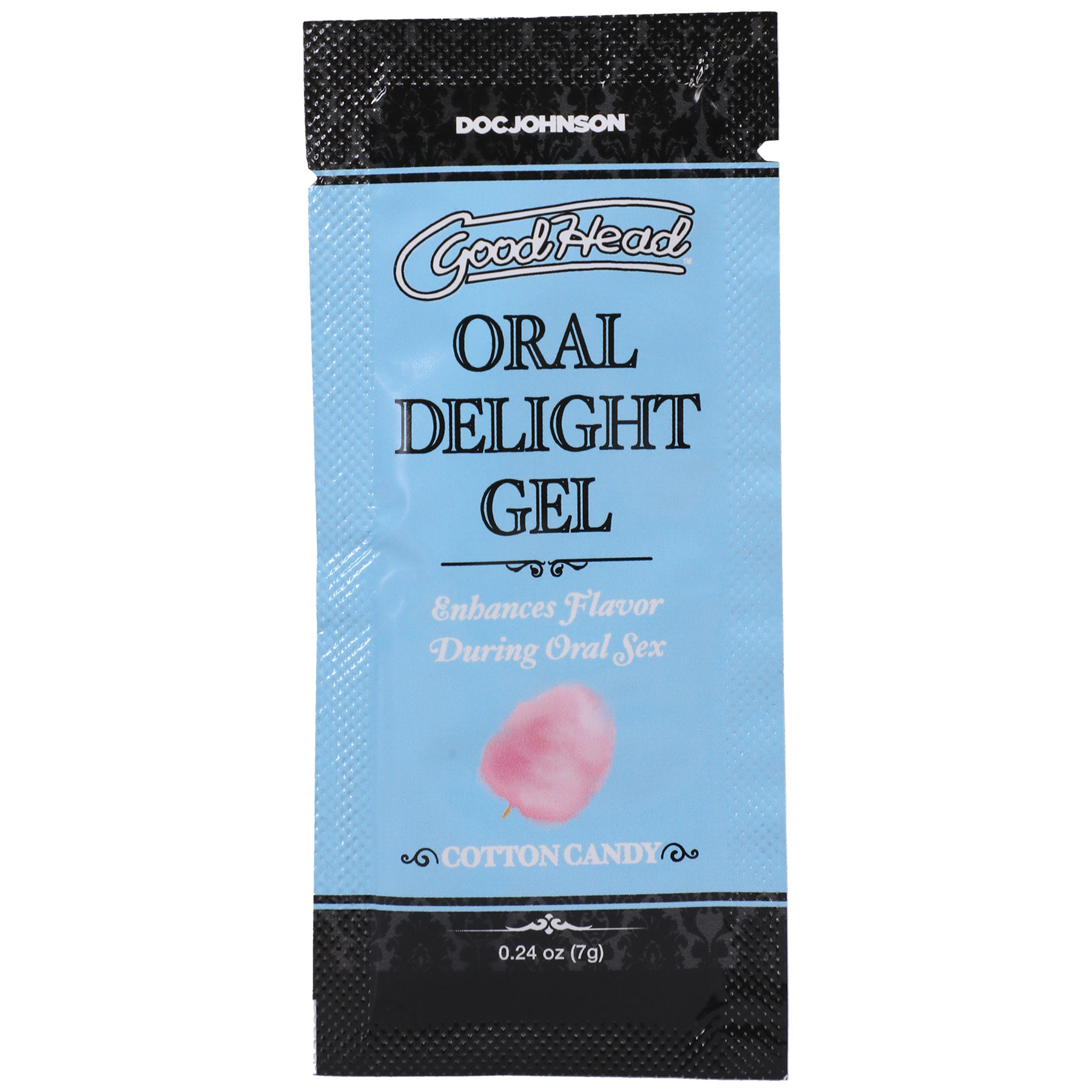 66l966bxtwu7jHlM2mtgYxGwsaXvPtyk Goodhead - Oral Delight Gel - Cotton Candy - 0.24 Oz Bulk - Image 1