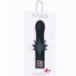 Kusha 420 Series Crystal Gems G-Spot Vibrator - Green