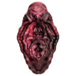 Xeno Pussy Vulva Silicone Grinder - Red/black - Image 2