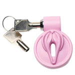 Pussification Vulva Chastity Cage - Pink - Image 3