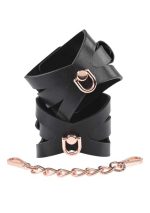 Brat Handcuffs - Black / Rose Gold - Image 3