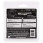 Alpha Liquid Silicone Dual Cage and Ring - Black Ring - Black - Image 2