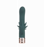 Kusha 420 Series Crystal Gems G-Spot Vibrator - Green - Image 3
