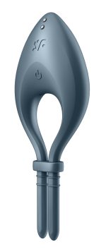 Bullseye Ring Vibrator - Dark Blue - Image 2
