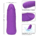 Mini Vibrating Studs - Purple - Image 7