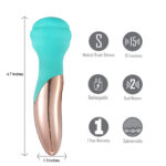 Kali 15-Function Rechargeable Wireless Dual Motor Mini Wand - Image 4