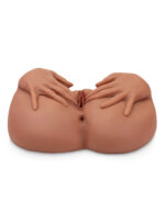 Spread My Tight Pussy Mega Masturbator - Brown - Image 3