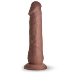 Easy Riders 7" Silicone Dildo - Dark - Image 2