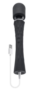 Playboy Pleasure - Royal - Wand - Black - Image 7