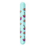Lucy Mushroom Pattern Rechargeable X-Long Bullet - Blue - Image 2