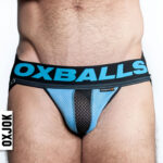 Airmesh Upthrust Slider-Strap Jock Sky Blue Large - Image 2