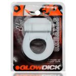 Glowdick Cockring With Led - Clear Ice - Image 2