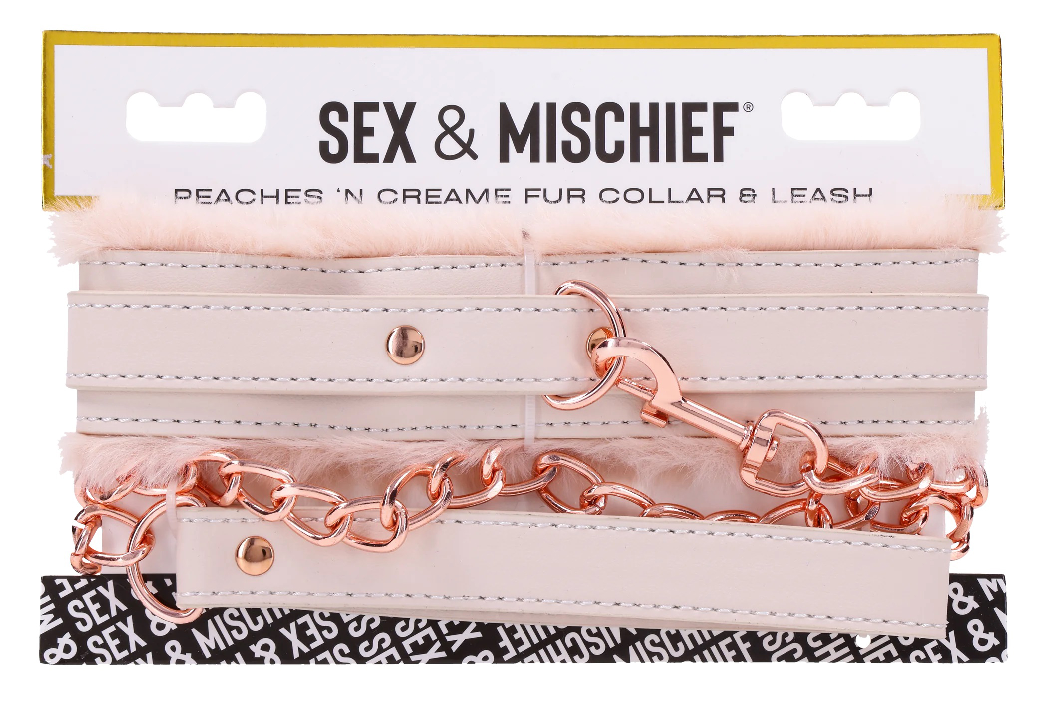 7xzVJO7d79eGJgM7Ties5qoG57npZs2s Peaches ‘N Creame Fur Collar and Leash - Pink - Image 1