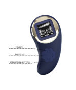 Mina Vibrating Remote Control Egg - Blue - Image 4