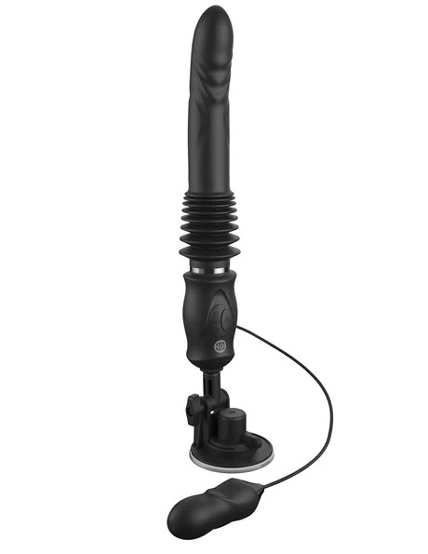 8KtDc2H3rChzOt170e6sBVuRrMIlJZkL Fetish Fantasy Series Ultimate Silicone Thruster - Black - Image 1