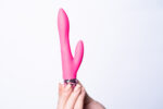 Victoria Crystal Gem Dual Vibrator - Pink - Image 4