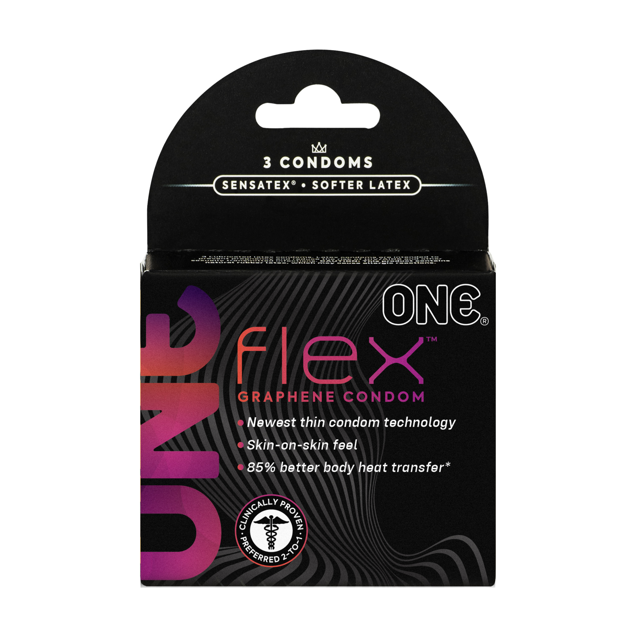 8PFw2YHvmrOz6KzINuHCtFLWshEu8J8c One Flex 3 Ct Condoms - Image 1