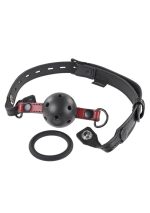 Saffron Interchangeable Gag - Black/red - Image 3