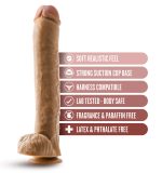 Dr. Skin - Dr. Michael - 14 Inch Dildo With Balls Tan - Image 4