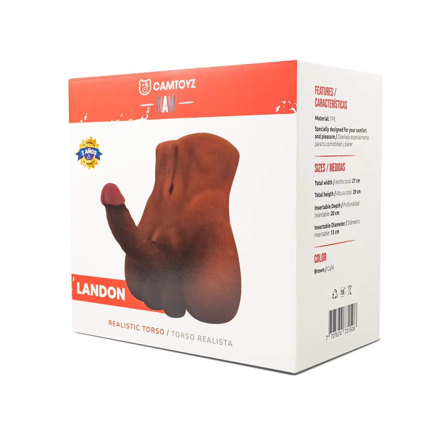 8aYsdFxM Raw Realistic Torso Landon - Image 1