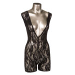 Scandal Lace Body Suit - One Size - Black - Image 3