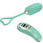Vivian Remote Control Vibrating Egg - Turquoise - Image 2